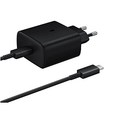 BAZAR - Samsung cestovní nabíječka EP-TA845XBE, Quickcharge 45W, USB-C, černá, EU, poškozený obal BAZAR - Samsung cestovní nabíječka EP-TA845XBE, Quickcharge 45W, USB-C, černá, EU, poškozený obal