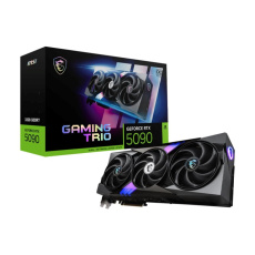 MSI VGA NVIDIA GeForce RTX 5090 32G GAMING TRIO OC, RTX 5090, 32GB GDDR7, 3xDP, 1xHDMI