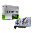 BAZAR - MSI VGA NVIDIA GeForce RTX 5060 8G VENTUS 2X OC WHITE, RTX 5060, 8GB GDDR7, 3xDP, 1xHDMI - Poškozený obal (Kompl