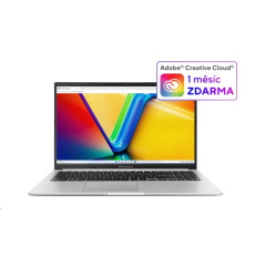 ASUS NTB Vivobook 15 (X1502VA-NJ1252W), i5-13420H, 15.6" 1920 x 1080, 16GB, 512GB SSD, UHD, W11 Home, Silver