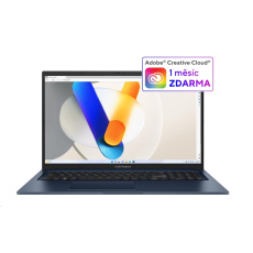 ASUS NTB Vivobook 17 (X1704VA-AU860W), i3-1315U, 17.3" FHD, 8GB, 512GB SSD, Intel, W11 Home, Quiet Blue