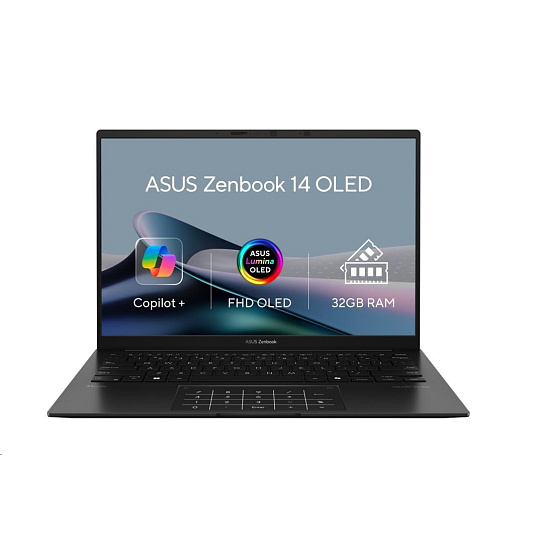 ASUS NTB Zenbook 14 (UM3406GA-OLED041W), Ryzen AI 5 430, 14" 1920 x 1200, 32GB, 1TB SSD, Radeon, W11 Home, Black ASUS NTB Zenbook 14 (UM3406GA-OLED041W), Ryzen AI 5 430, 14" 1920 x 1200, 32GB, 1TB SSD, Radeon, W11 Home, Black