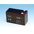 Baterie - CTM CT 12-9L (12V/9Ah - Faston 250), životnost 5let