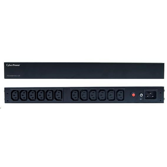 CyberPower Rack PDU, Basic, 1U, 16A, (12)C13, IEC-320 C20