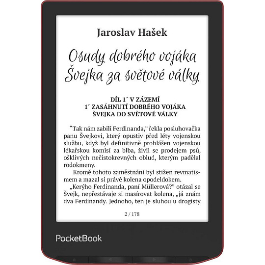 POCKETBOOK 634 Pocketbook Verse Pro - Passion Red