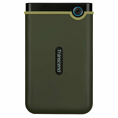TRANSCEND externí HDD USB 3.0 StoreJet 25M3G, Slim, 1TB, Black (SATA, Rubber Case, Anti-Shock)