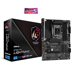 ASRock MB Sc LGA1700 Z790 PG LIGHTNING, Intel Z790, 4xDDR5, 1xHDMI
