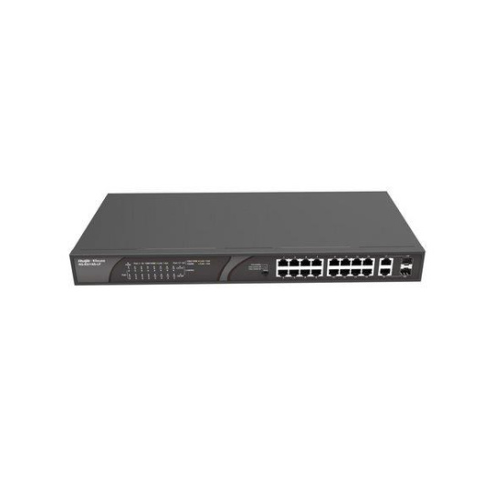 Reyee RG-ES118S-LP, 16-port 10/100Mbps Desktop Unmanaged Switch Reyee RG-ES118S-LP, 16-port 10/100Mbps Desktop Unmanaged Switch