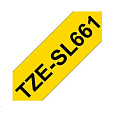 BROTHER TZESL661 - kazeta TZ šířky 36mm, lamino TZE-SL661, žlutá/černé písmo
