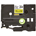 BROTHER TZEFX651 - kazeta TZ šířky 24mm, flexibilní lamino páskou TZE-FX651, žlutá/černé písmo