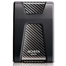 ADATA Externí HDD 2TB 2,5" USB 3.1 DashDrive Durable HD650, černý (gumový, nárazu odolný)