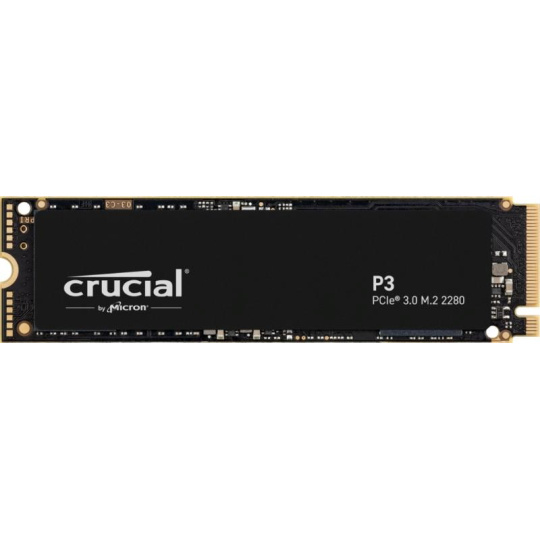 CRUCIAL SSD 1TB P3, M.2 2280, PCIe Gen3x4, R:3500/W:3000MB/s CRUCIAL SSD 1TB P3, M.2 2280, PCIe Gen3x4, R:3500/W:3000MB/s