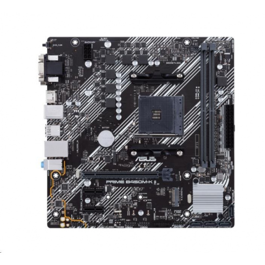 ASUS MB Sc AM4 PRIME B450M-K II, AMD B450, 2xDDR4, 1xHDMI, 1xDVI, 1xVGA, mATX ASUS MB Sc AM4 PRIME B450M-K II, AMD B450, 2xDDR4, 1xHDMI, 1xDVI, 1xVGA, mATX