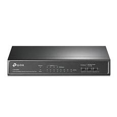 TP-Link switch TL-SF1008P (8x100Mb/s, 4xPoE+, 66W, fanless)