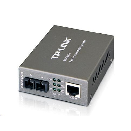 TP-Link OMADA MC100CM media konvertor (1x100Mb/s, 1x duplex SC/UPC, MM, 1310nm, 2km)