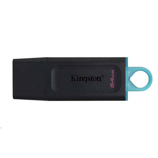 Kingston Flash Disk 64GB USB3.2 Gen 1 DataTraveler Exodia (Black + Teal)