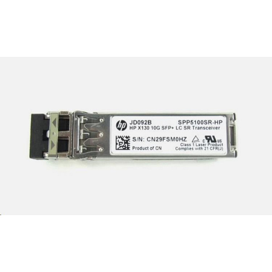HPE X130 10G SFP+ LC SR HP RENEW XCVR JD092BR RENEW