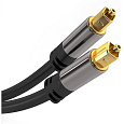 PremiumCord Kabel Toslink M/M, 6mm, 1m, černá