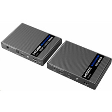 PremiumCord HDMI 2.0 KVM extender Ultra HD 4kx2k@60Hz na 70m s přenosem USB