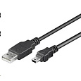 PremiumCord Kabel USB 2.0, A-B mini, 5pinů, 2m