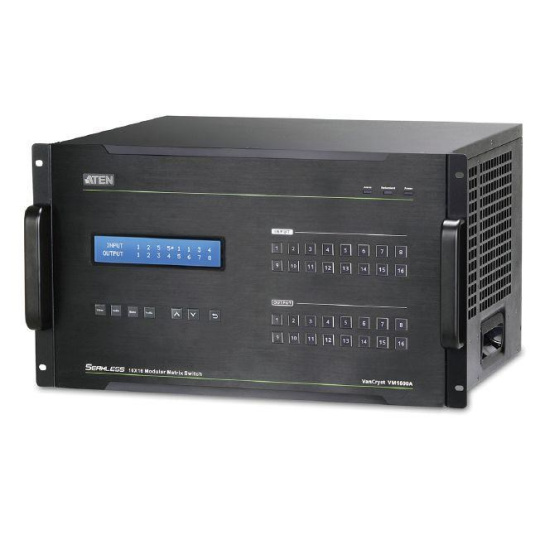 ATEN Modulární matrixový přepínač HDMI/DVI základové šasí, 4K ATEN Modulární matrixový přepínač HDMI/DVI základové šasí, 4K