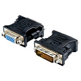 PremiumCord DVI adaptér DVI24+5M - VGA 15F