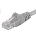 PremiumCord Patch kabel UTP RJ45-RJ45 CAT6 0.25m šedá