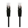 C-TECH kabel patchcord Cat5e, UTP, černý, 0,25m