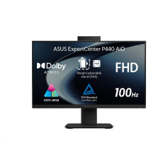 ASUS PC AiO ExpertCenter P44 (P440VAK-BPC040XA), i5-13420H, 23.8" 1920 x 1080, 8GB, 512GB SSD, UHD, W11 Pro EDU, Black