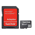 SanDisk MicroSDHC karta 32GB (Class 4) + adaptér