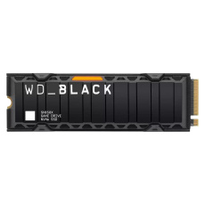 WD BLACK SSD NVMe 4TB PCIe SN850X Powered by SanDisk, Gen4, (R:7300, W:6600MB/s), Chladič