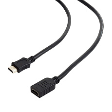 GEMBIRD Kabel prodlužovací HDMI - HDMI 3m (zlacené konektory, stíněný)