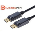 PREMIUMCORD DisplayPort 1.2 přípojný kabel M/M, zlacené konektory, 2m