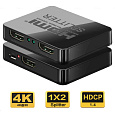 PREMIUMCORD HDMI splitter 1-2 porty, s napájením z USB, 4K, FULL HD, 3D