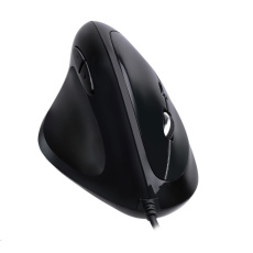 ADESSO herní myš iMouse E7, vertikální, optická, pro leváky, černá
