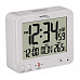 TechnoLine WT 195W - digitální budík bílý s teploměrem