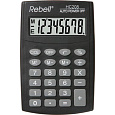 REBELL kalkulačka - HC208 - černá