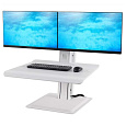 Stolní pracovní stanice pro 2 monitory Fiber Mounts ST15-2AW