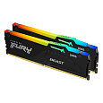 KINGSTON DIMM DDR5 64GB (Kit of 2) 5600MT/s CL40 FURY Beast RGB