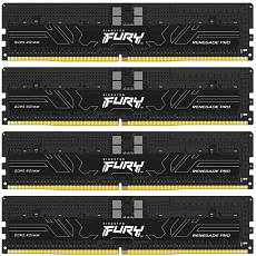 KINGSTON DIMM DDR5 64GB (Kit of 4) 5600MT/s CL36 FURY Renegade Pro ECC Reg PnP
