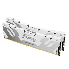 KINGSTON DIMM DDR5 32GB (Kit of 2) 7200MT/s CL38 FURY Renegade Bílá XMP