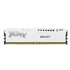 KINGSTON DIMM DDR5 128GB (Kit of 4) 5200MT/s CL40 FURY Beast White XMP