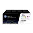 BAZAR - HP 410X 3-pack High Yield Cyan/Magenta/Yellow Original LaserJet Toner Cartridges (CF252XM) - pošk. obal