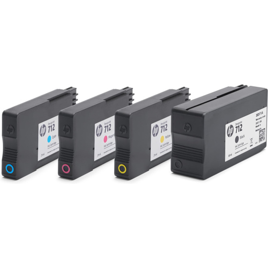 HP 712 80-ml Black DesignJet Ink Cartridge