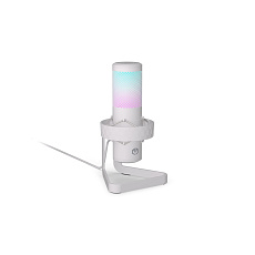 ENDORFY Mikrofon AXIS Streaming Onyx White, USB, 3.5mm jack, bílá