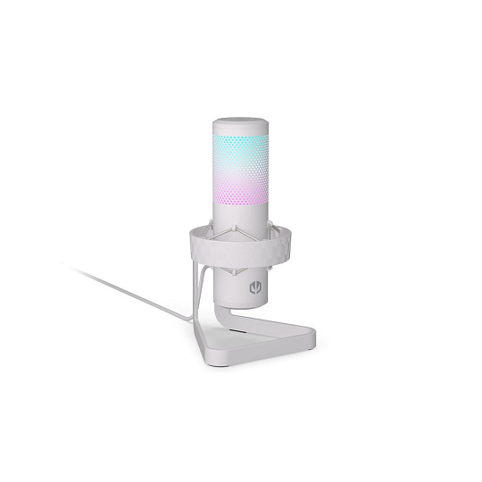 ENDORFY Mikrofon AXIS Streaming Onyx White, USB, 3.5mm jack, bílá