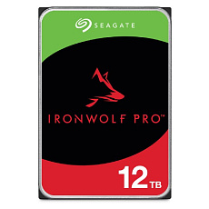SEAGATE HDD 12TB IRONWOLF PRO (NAS), 3.5", SATAIII, 7200 RPM, Cache 256MB, CMR
