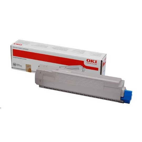OKI Černá toner do MC851/861br>  Kapacita: 7 000 str. při 5% krytí.