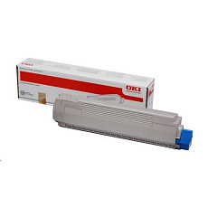 OKI Černá toner do 861br>  Kapacita: 9 500 str. při 5% krytí.