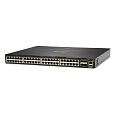 HPE Aruba Networking 6300M 48-port 1GbE and 4-port SFP56 Power-to-Port 2 Fan Trays 1 PSU Bundle